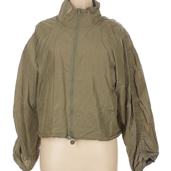 vita life Jackets & Blazers - Olive Green Jacket Windbreaker